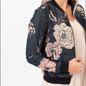 Agnes and Dora bomber jacket Wild Rose Med